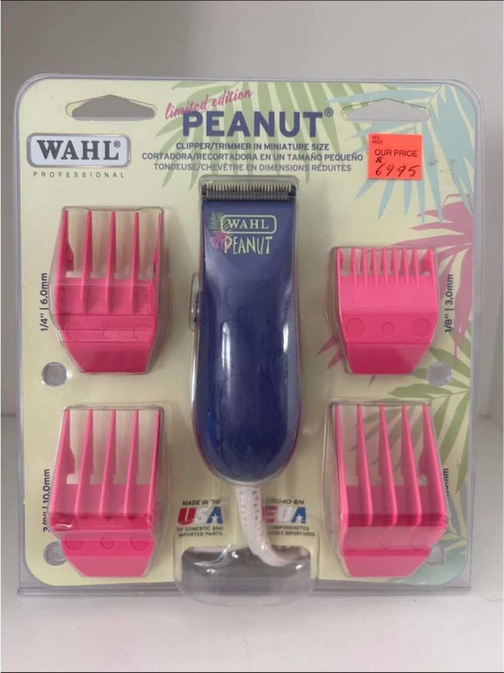 Wahl Clipper “Peanut” pet trimmer